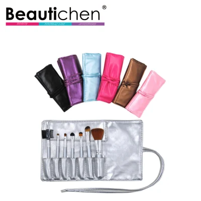 Wholesale Professional High Quality Black Vegan Cosmetic Brush Beauty Tools Makeup Brush Sets with PU Bag Makeup Brush