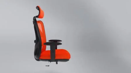 2D Armrest Ergonomic Mesh Chair Aluminum Base